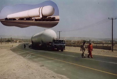 Gas tank transport