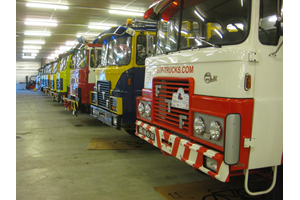 Bezoek aan Oldtimer Truck Museum in Hulst...