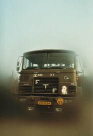 Foto van de FTF KN 95-34 voor de Defensiekalender.