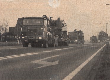 We waren altijd onderweg.
